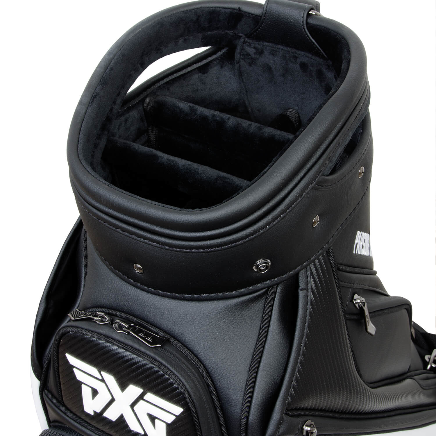 PXG Golf Tour Staff Bag Black/White Scottsdale Golf